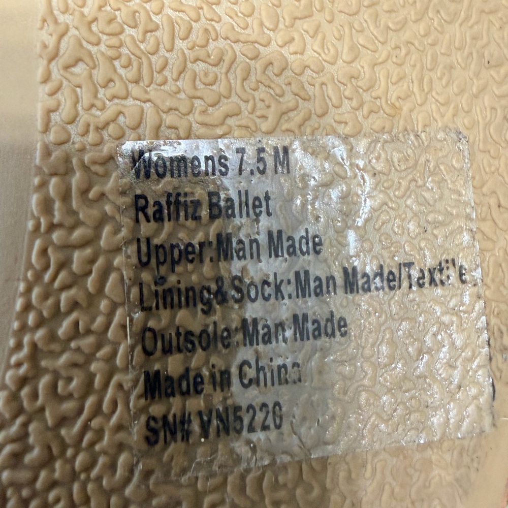 Self Esteem Tan Women's Flats - Picture 6 of 6